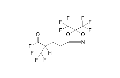 3-(4-TRIFLUOROMETHYL-5-FLUORO-5-OXO-1-PENTEN-2-YL)-5,5-BIS(TRIFLUOROMETHYL)-1,4,2-DIOXAZOLINE