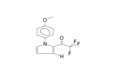 SYN-1-(PARA-METHOXYPHENYL)-2-TRIFLUOROACETYLPYRROLE