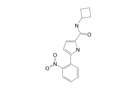 5-(2-NITROPHENYL)-1H-PYRROLE-2-N-CYCLOBUTYL-CARBOXAMIDE
