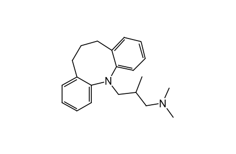 12-[3-(dimethylamino)-2-methylpropyl]-5,6,7,12-tetrahydro-dibenz[b,g]azocine