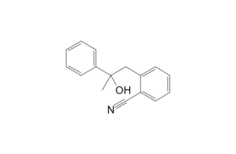 2-(2-Hydroxy-2-phenylpropyl)benzonitrile