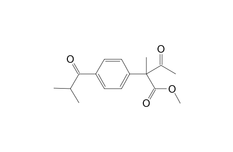 Methyl 2-Methyl-3-oxo-2-(4'-isobutyryl)phenylbutanoate