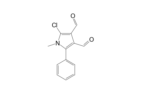 2-CHLORO-1-METHYL-5-PHENYLPYRROLE-3,4-DICARBOXALDEHYDE