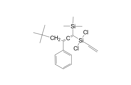 3,3-DICHLORO-8,8-DIMETHYL-6-PHENYL-4-TRIMETHYLSILYL-3-SILANONA-1,4,5-TRIENE