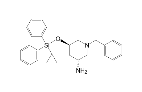 (3R,5R)-1-Benzyl-5-(tert-butyldiphenylsilyloxy)piperidin-3-amine