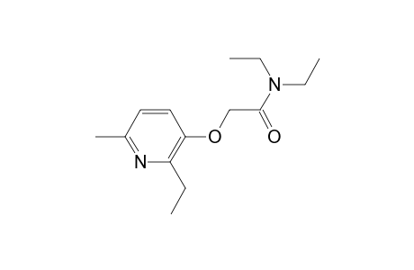 N,N-Diethyl-2-[(2-ethyl-6-methyl-3-pyridinyl)oxy]acetamide