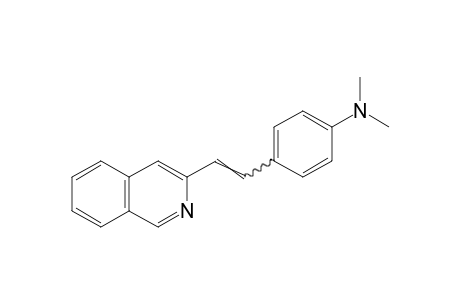 3-(p-dimethylaminostyryl)isoquinoline