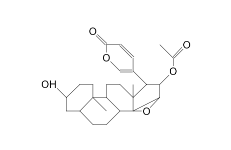 Bufa-20,22-dienolide, 16-(acetyloxy)-14,15-epoxy-3-hydroxy-, (3.beta.,5.beta.,15.beta.,16.beta.)-