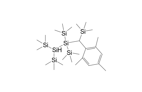 2-(mesityl(trimethylsilyl)methyl)-1,1,1,4,4,4-hexamethyl-2,3-bis(trimethylsilyl)tetrasilane