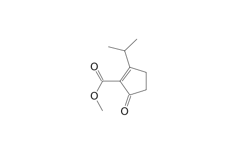 1-Cyclopentene-1-carboxylic acid, 2-(1-methylethyl)-5-oxo-, methyl ester