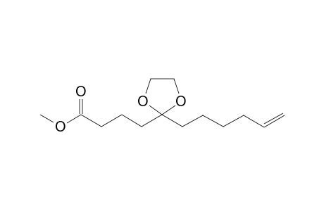 Methyl 5-ethylenedioxyundec-10-enoate