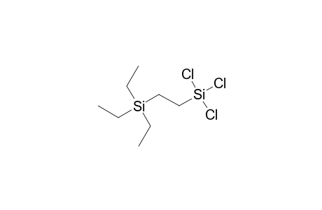 1-TRIETHYLSILYL-2-TRICHLOROSILYLETHANE