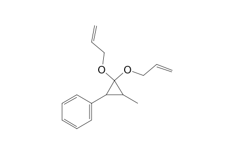 1,1-Dialloxy-2-methyl-3-phenylcyclopropane