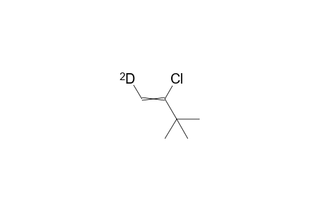 1-Deuterio-2-Chloro-3,3-dimethyl-1-butene