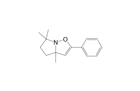 3a,6,6-trimethyl-2-phenyl-4,5-dihydropyrrolo[1,2-b]isoxazole