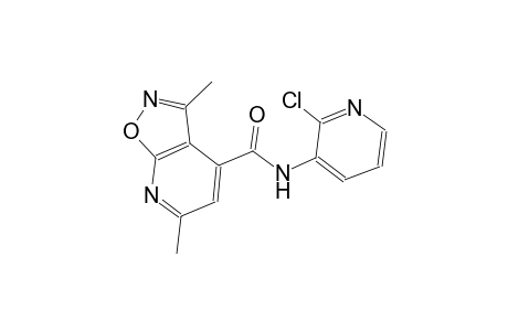 isoxazolo[5,4-b]pyridine-4-carboxamide, N-(2-chloro-3-pyridinyl)-3,6-dimethyl-