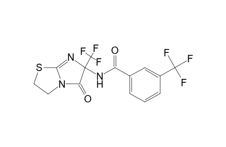 Benzamide, N-(5-oxo-6-trifluoromethyl-2,3,5,6-tetrahydroimidazo[2,1-b]thiazol-6-yl)-3-trifluoromethyl-