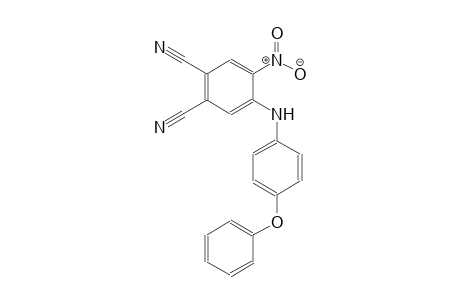 4-nitro-5-(4-phenoxyanilino)phthalonitrile
