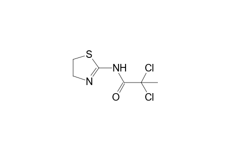 2,2-dichloro-N-(2-thiazolin-2-yl)propionamide