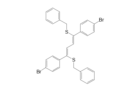 (Z,Z)-2,5-Bis(benzylthio)-1,4-di(4-bromophenyl)-1,3-butadiene