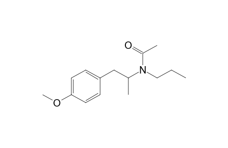 4-Methoxypropylamphetamine Acetyl derivative
