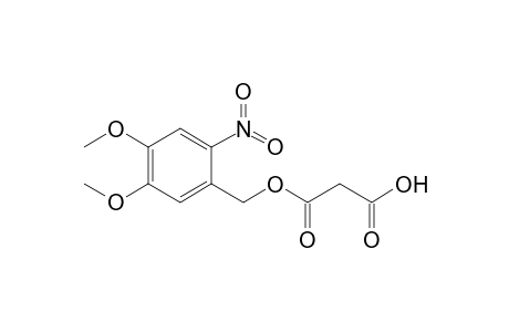 Malonic acid Mono(4,5-dimethoxy-2-nitrobenzyl) ester