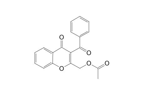[(3'-Benzoyl-4'-oxo-4H-chromen-2'-yl)methyl]Acetate