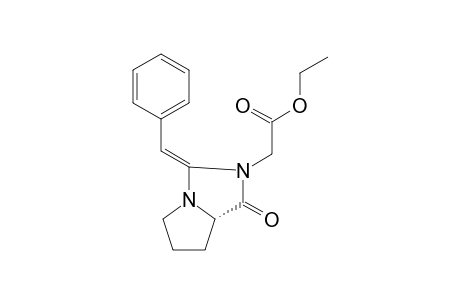 N-Phenylacetyl-L-prolylglycine ethylester-A (-H2O)