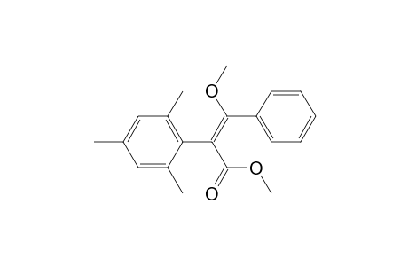 (E)-2-mesityl-3-methoxy-3-phenyl-acrylic acid methyl ester