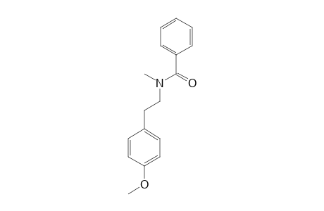 N-(4-METHOXYPHENETHYL)-N-METHYLBENZAMIDE;ANTI_FORM