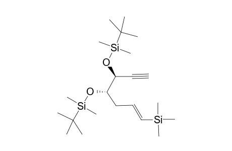 (4S,5S)-4,5-Bis(tert-butyl-dimethylsiloxy)-1-(trimethylsilyl)hept-1-en-6-yne