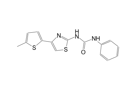 N-[4-(5-methyl-2-thienyl)-1,3-thiazol-2-yl]-N'-phenylurea