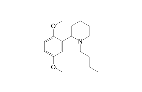 1-butyl-2-(2,5-dimethoxyphenyl)piperidine