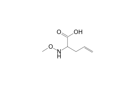 2-(Methoxyamino)-4-pentenoic Acid