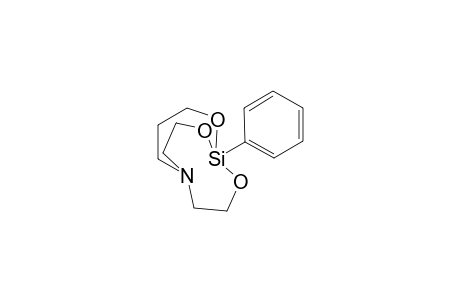 6-Phenyl-5,7,12-trioxa-1-aza-6-silabicyclo[4.3.3]dodecane