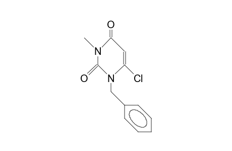 1-Benzyl-3-methyl-6-chloro-uracil