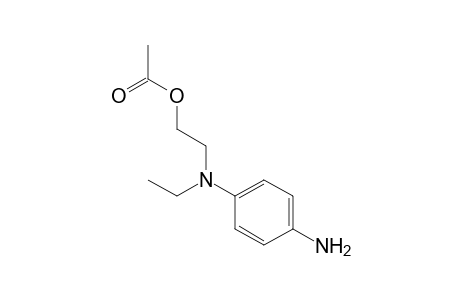 Ethanol, 2-[(4-aminophenyl)ethylamino]-, acetate (ester)