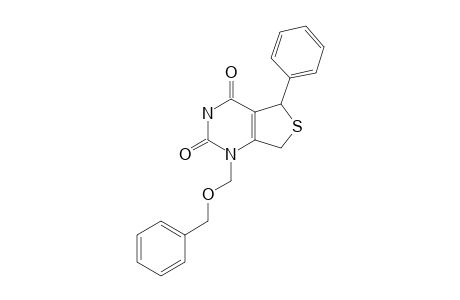 5H,7H-1-(BENZYLOXYMETHYL)-5-PHENYL-DIHYDRO-THIENO-[4#3,4-D]-PYRIMIDINE-2,4-DIONE