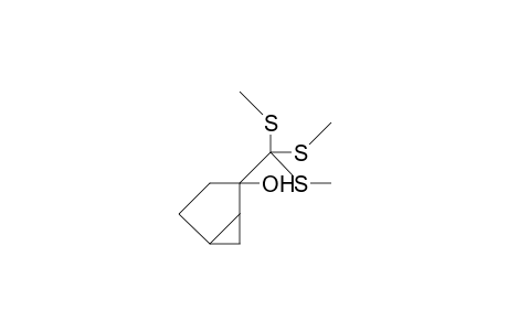 2-exo-[Tris-(methylthio)-methyl]-bicyclo-[3.1.0]-hexan-2-endo-ol