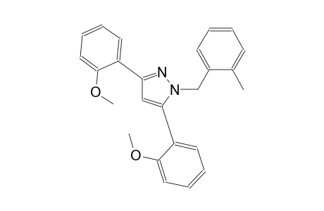 3,5-bis(2-methoxyphenyl)-1-(2-methylbenzyl)-1H-pyrazole