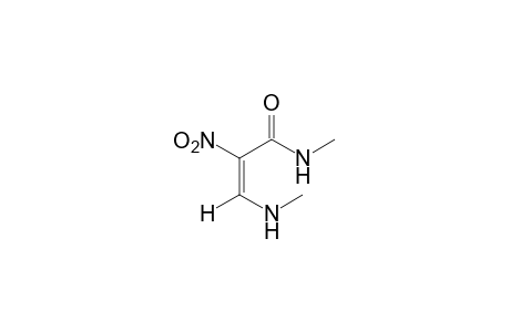 trans-N-methyl-3-(methylamino)-2-nitroacrylamide