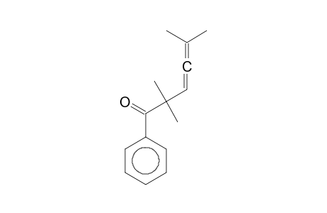 2,2,5-Trimethyl-1-phenylhexa-3,4-dien-1-one