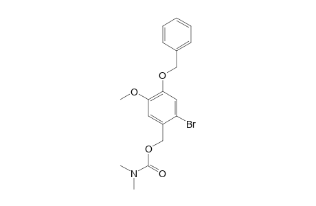 1-([4-(BENZYLOXY)-2-BROMO-5-METHOXYPHENYL]-METHOXY)-N,N-DIMETHYLMETHANAMIDE