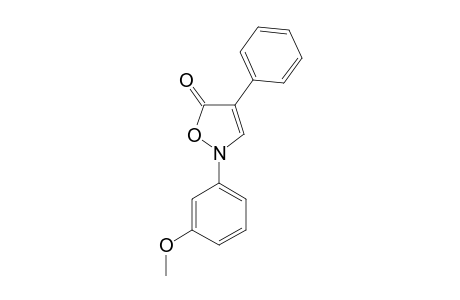 2-(3-METHOXYPHENYL)-4-PHENYLISOXAZOL-5-(2H)-ONE