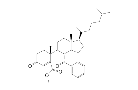Methyl 3,7-dioxo-6,7-seco-7-phenylcholest-4-en-6-oate