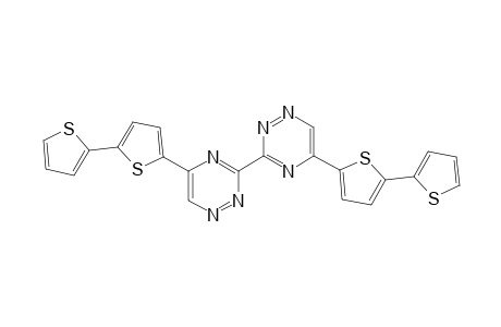 5,5'-Bis[2,2']-bithiophen-5-yl-[3,3']bi[1,2,4]triazine