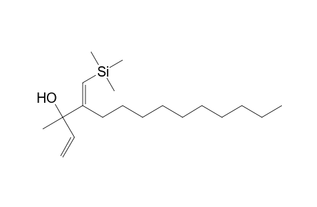 (E)-4-Decyl-3-methyl-5-(trimethylsilyl)-1,4-pentadien-3-ol