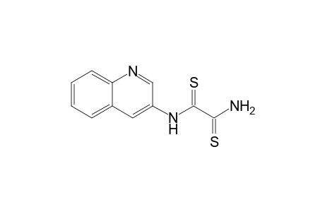 N'-(3-quinolinyl)ethanedithioamide