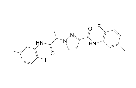 1H-pyrazole-1-acetamide, N-(2-fluoro-5-methylphenyl)-3-[[(2-fluoro-5-methylphenyl)amino]carbonyl]-alpha-methyl-