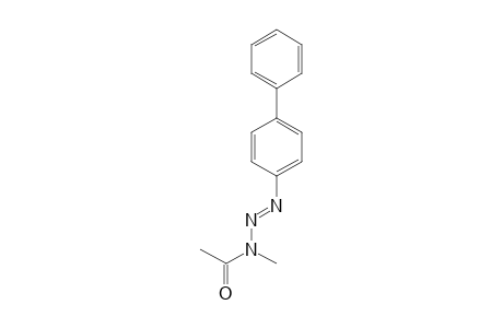 3-ACETYL-3-METHYL-1-(4-BIPHENYLYL)-TRIAZEN